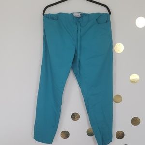 Turquoise Grey's Anatomy scrub pants